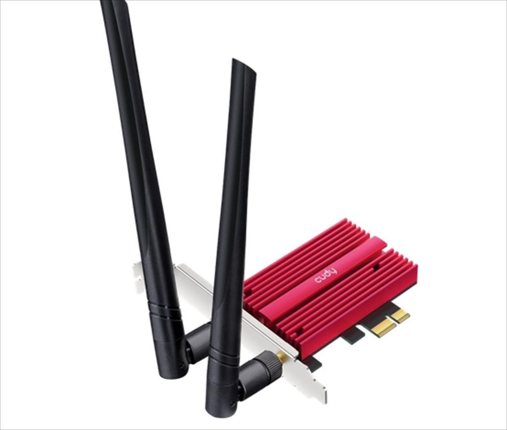 NET LAN WIRELESS PCI-E CUDY BE9300 Tri-Band WiFi 7, BT 5.4, WE9300