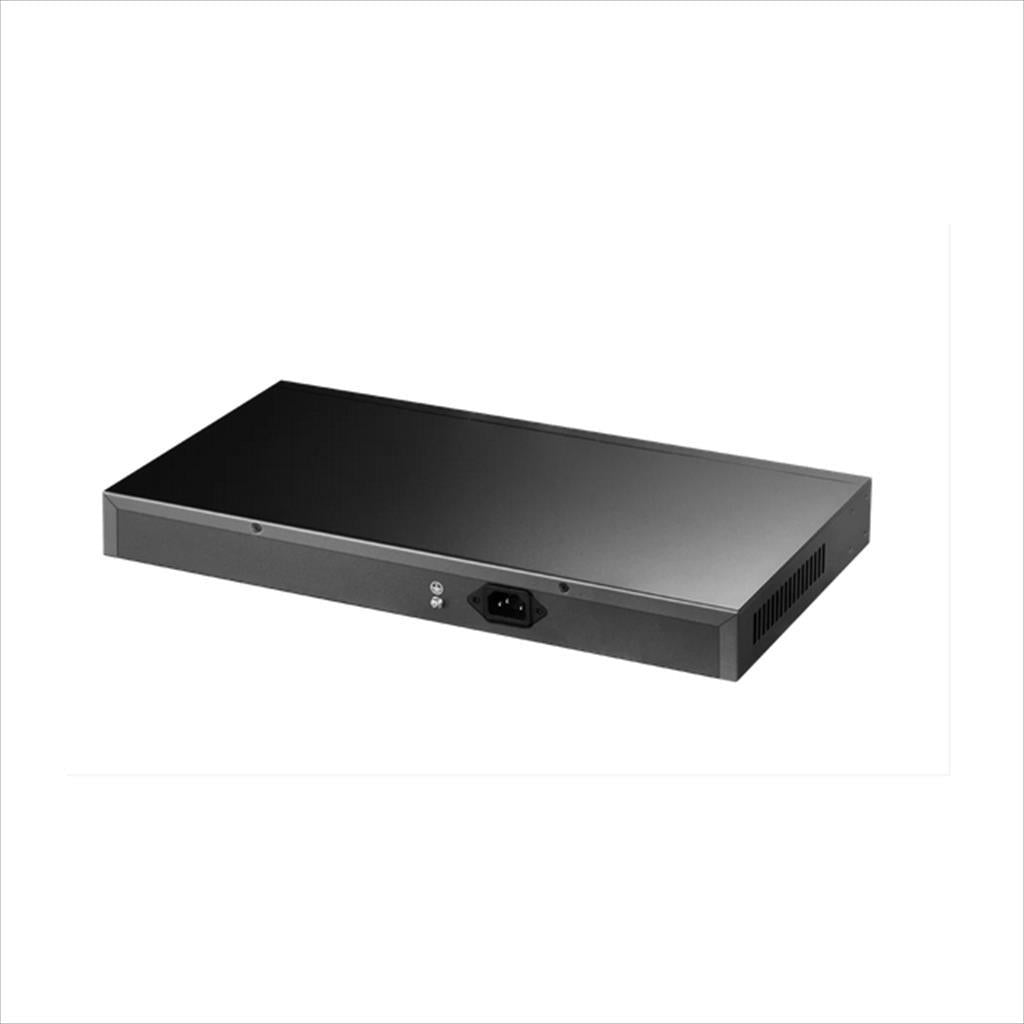 NET Switch POE+ CUDY 24-port 10/100/1000, 2x UPLINK SFP, 2x Uplink GbE, GS1028PS2, 300W, Metal Rack-Mount