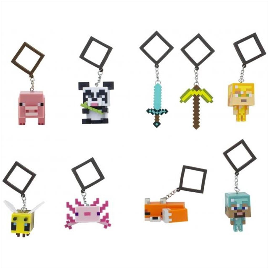 KEY CHAIN PALADONE MINECRAFT- BACKPACK BUDDIES SERIES 2 PP10501MCFV2