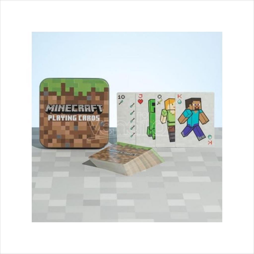 PLAYING CARDS PALADONE MINECRAFT PP6587MCFV2
