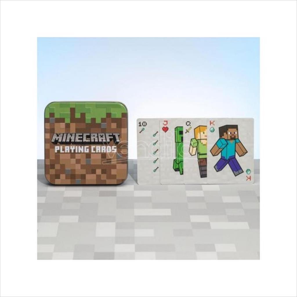PLAYING CARDS PALADONE MINECRAFT PP6587MCFV2