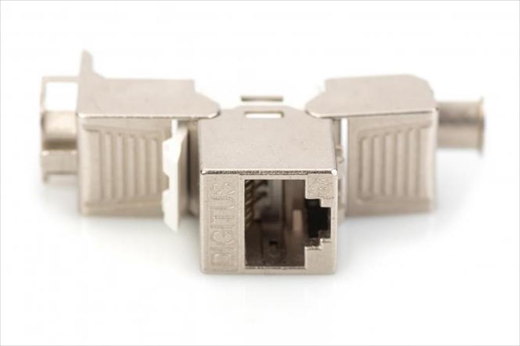 NET MODUL RJ-45 Cat6A Keystone Jack, 360 degree shielded, toolfree, DIGITUS, DN-93615-24