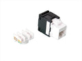 NET MODUL Cat6 UTP keystone jack, 180 degree white Secomp, 26.99.0363-40