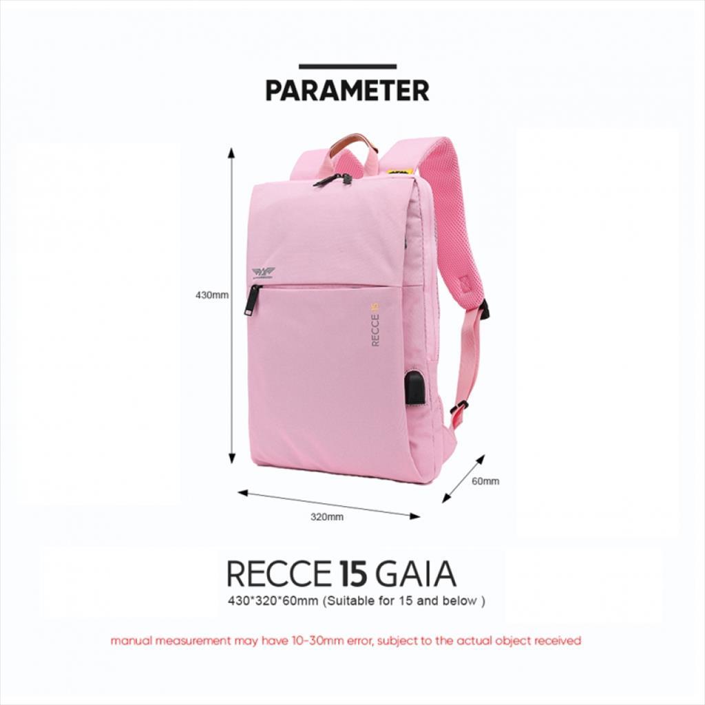 BACKPACK NB ARMAGGEDDON Recce 15 GAIA 15,6", PINK