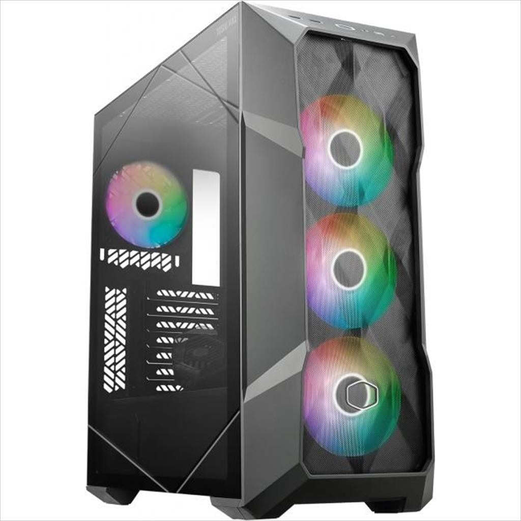 CASE ATX COOLER MASTER TD500 MAX w/AIO ML360 Atmos MAX, w/GX II Gold 850W ATX3.0 MAX, w/WINDOW TG, 4x120mm ARGB fans, Gun Metal TD500V2-MGNN85-SL0