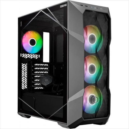 CASE ATX COOLER MASTER TD500 MAX w/AIO ML360 Atmos MAX, w/GX II Gold 850W ATX3.0 MAX, w/WINDOW TG, 4x120mm ARGB fans, Gun Metal TD500V2-MGNN85-SL0