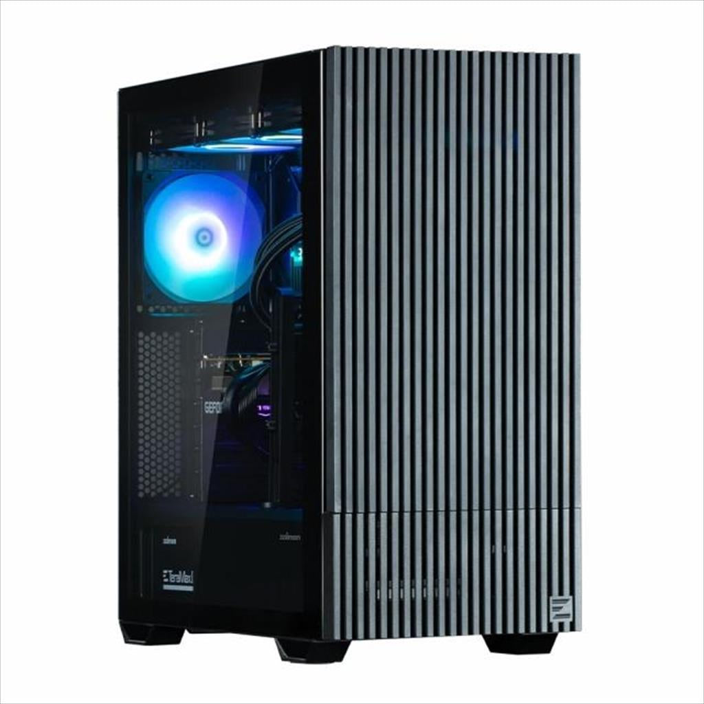 CASE ATX ZALMAN Z10 DS w/Display 15,6" FHD front panel w/WINDOW TG, 1x120mm ARGB fan, 2x120mm, Type-C