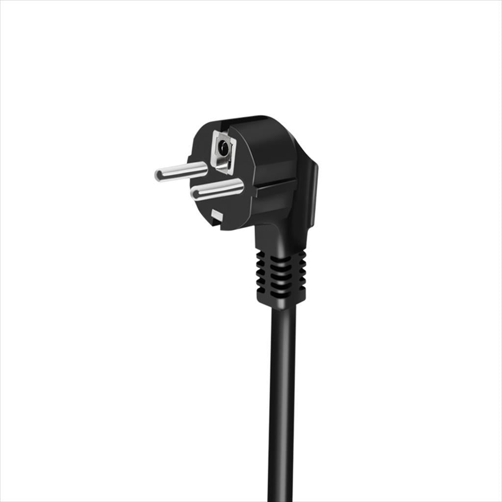 CABLES POWER EXTENSION LOGILINK 1,5m, 4xSHUKO, 1xUSB-A, 1x Type-C(Fast chagre 20W), 3x1,5mm, aluminium, w/ON/OFF switch, desk holder