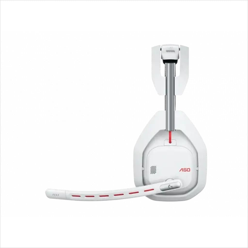 HEADPHONES LOGITECH Astro A50 w/Base station, White, Lightspeed wireless w/microphone, USB-C, 939-002230