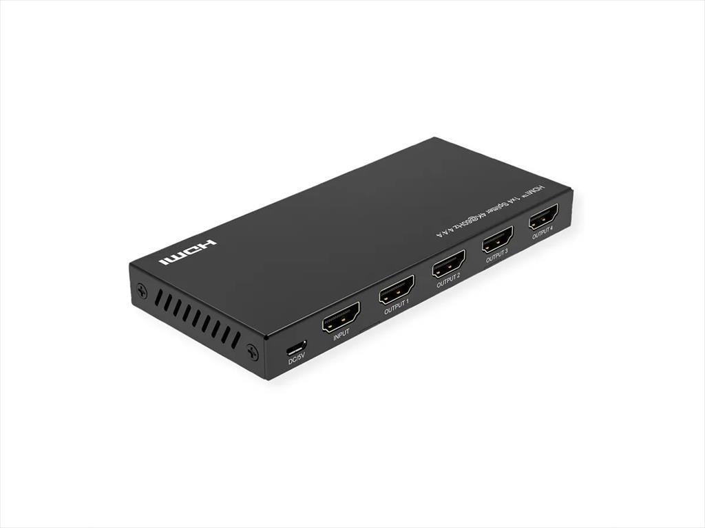 CONVERTOR SPLITTER SECOMP 4K HDMI (F) TO 4X HDMI (F)