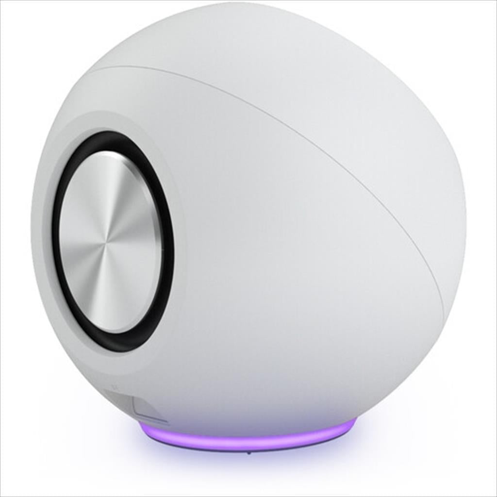 SPEAKERS 2.0 CREATIVE PEBBLE SE White, USB Type-C, bluetooth 5.3, RGB, (4.4W) 51MF1725AA001