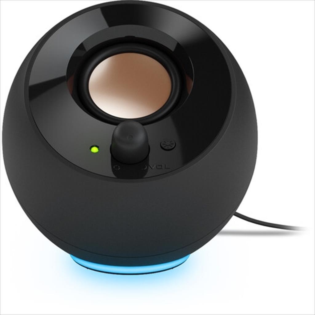 SPEAKERS 2.0 CREATIVE PEBBLE SE Black, USB Type-C, bluetooth 5.3, RGB, (4.4W) 51MF1725AA000