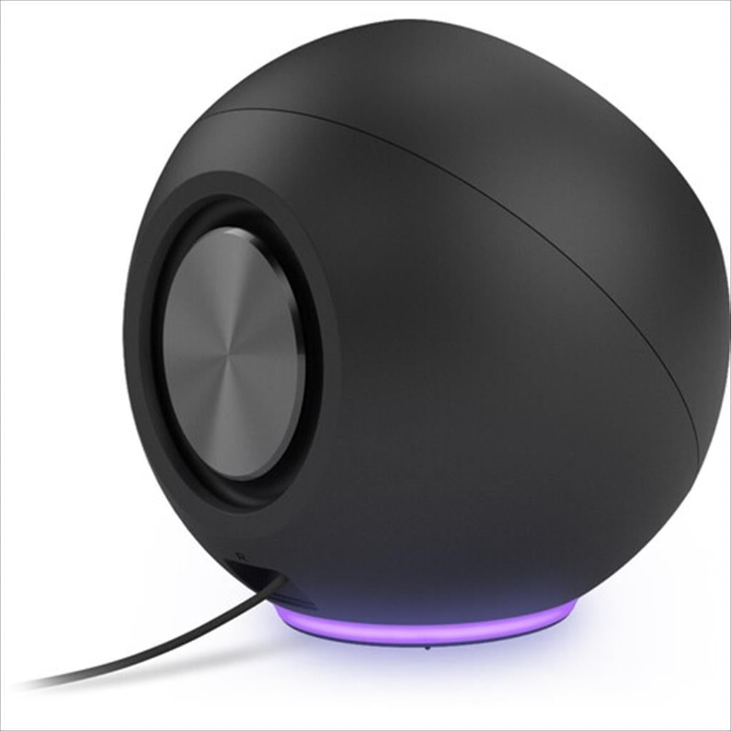 SPEAKERS 2.0 CREATIVE PEBBLE SE Black, USB Type-C, bluetooth 5.3, RGB, (4.4W) 51MF1725AA000