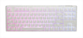 KEYBOARD MECHANICAL DUCKY ONE 3 CLASSIC PURE WHITE RGB TKL PBT Double-shot keycaps HOT-SWAPPABLE Cherry MX Speed Silver, DKON2187ST-PUSPDPWWWSC1