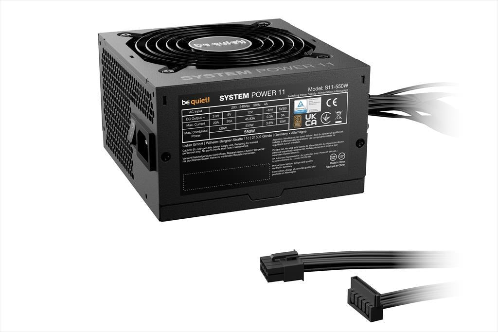 PSU 550W BE QUIET! SYSTEM POWER 11 80 Plus BRONZE, BP010EU