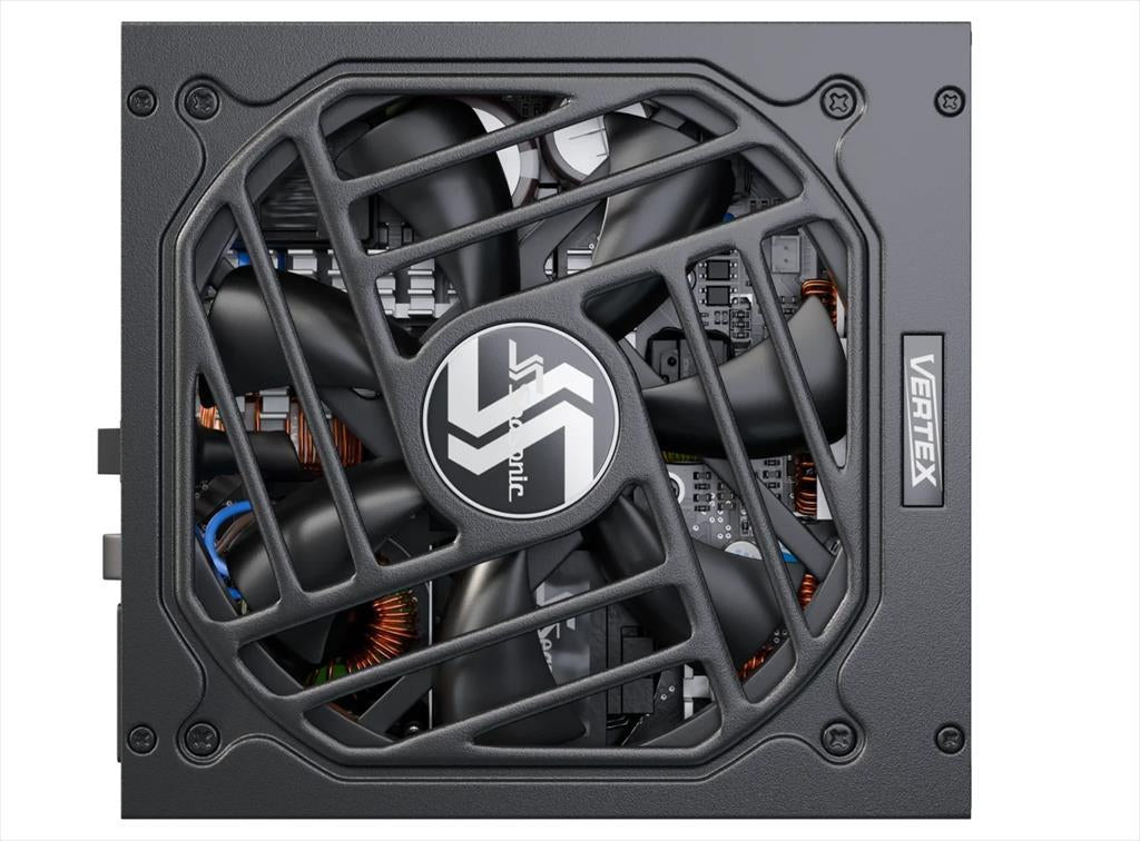 PSU 850W SEASONIC VERTEX GX-850 w/PCIE 5.0 80+ GOLD , Fully Modular, BLACK