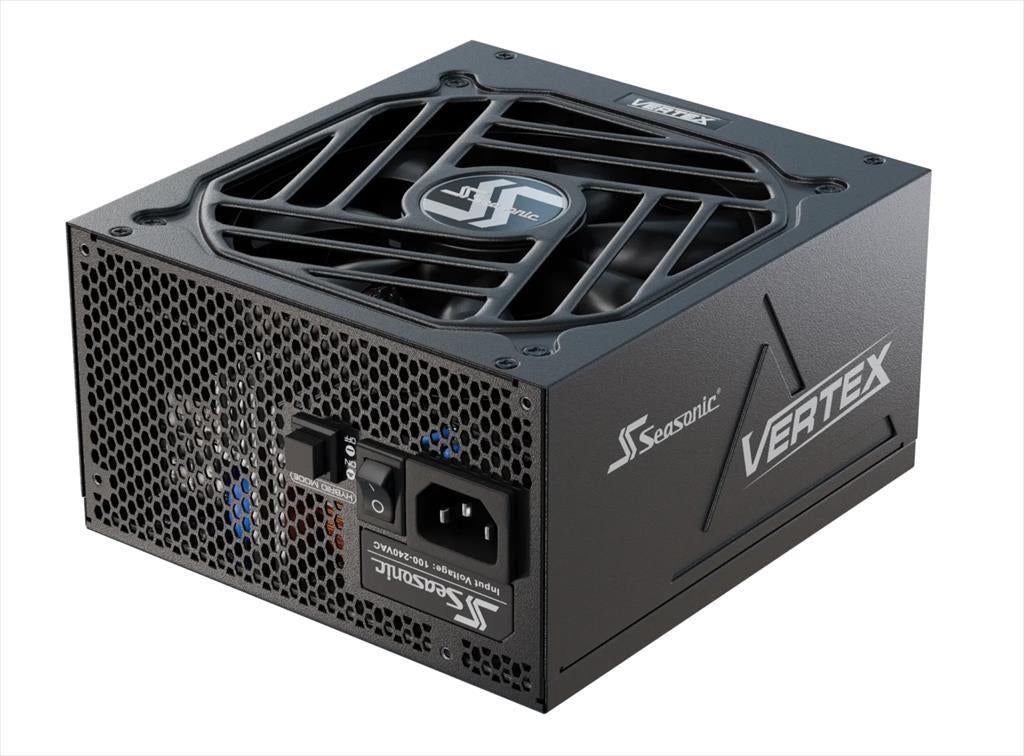 PSU 850W SEASONIC VERTEX GX-850 w/PCIE 5.0 80+ GOLD , Fully Modular, BLACK