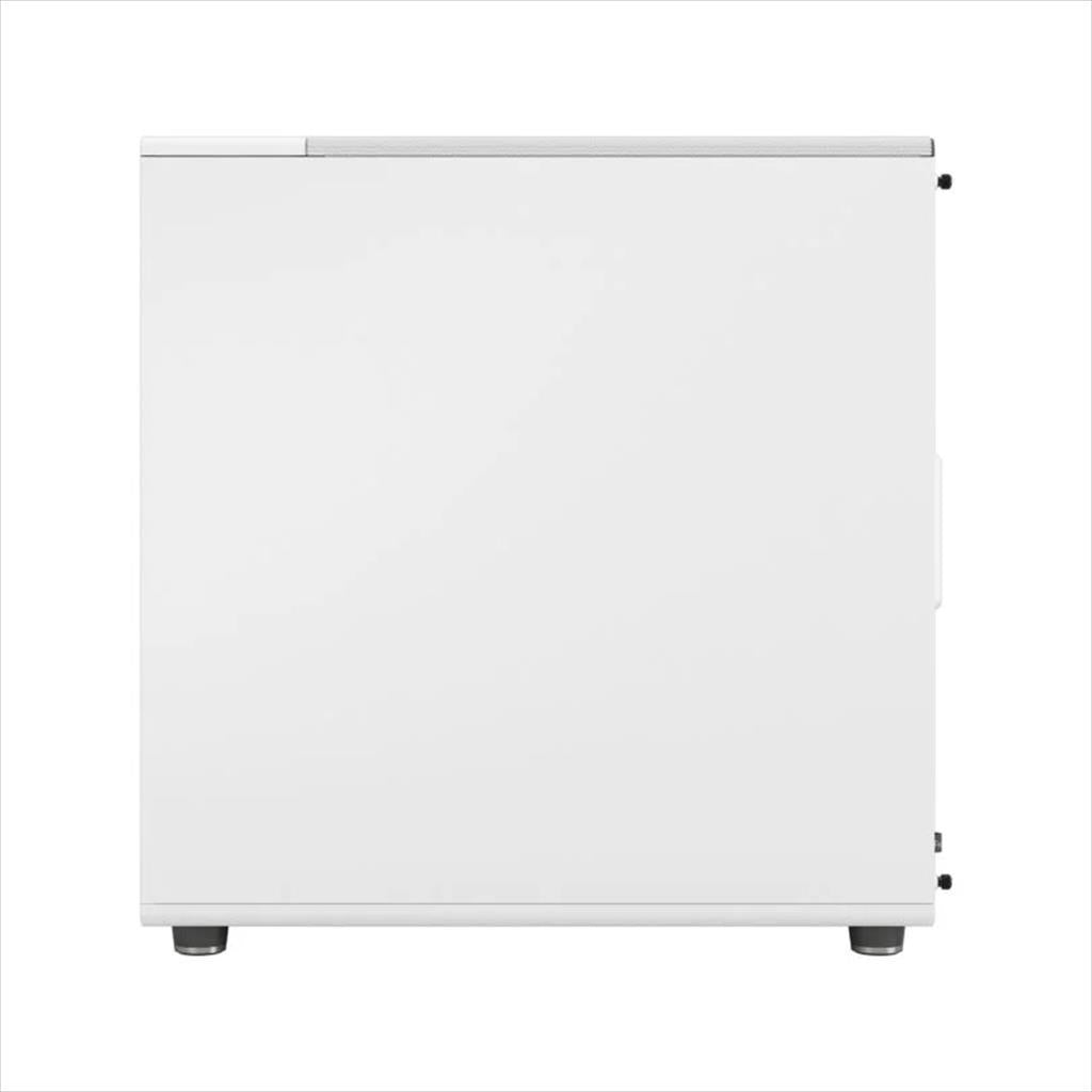 CASE FRACTAL DESIGN E-ATX Mid-Tower NORTH XL RC, 3x140mm Aspect 4-pin PWM fans, w/WINDOW, Front wood panel, Chalk White TG Clear, FD-C-NOR1X-06
