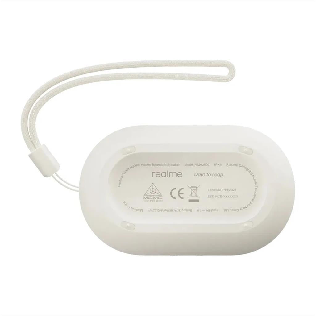 SPEAKERS BLUETOOTH REALME POCKET DESERT GREY (3W) (6 hours playtime) IPX5 water resistance