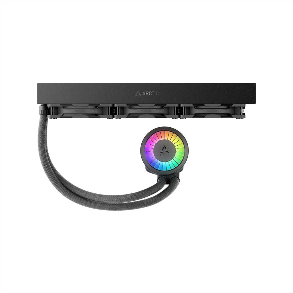 COOLERS CPU AIO ARCTIC LIQUID FREEZER III PRO 360 Black, 3x120mm P12 PRO PWM PST A-RGB fans (3000 RPM), ACFRE00184A