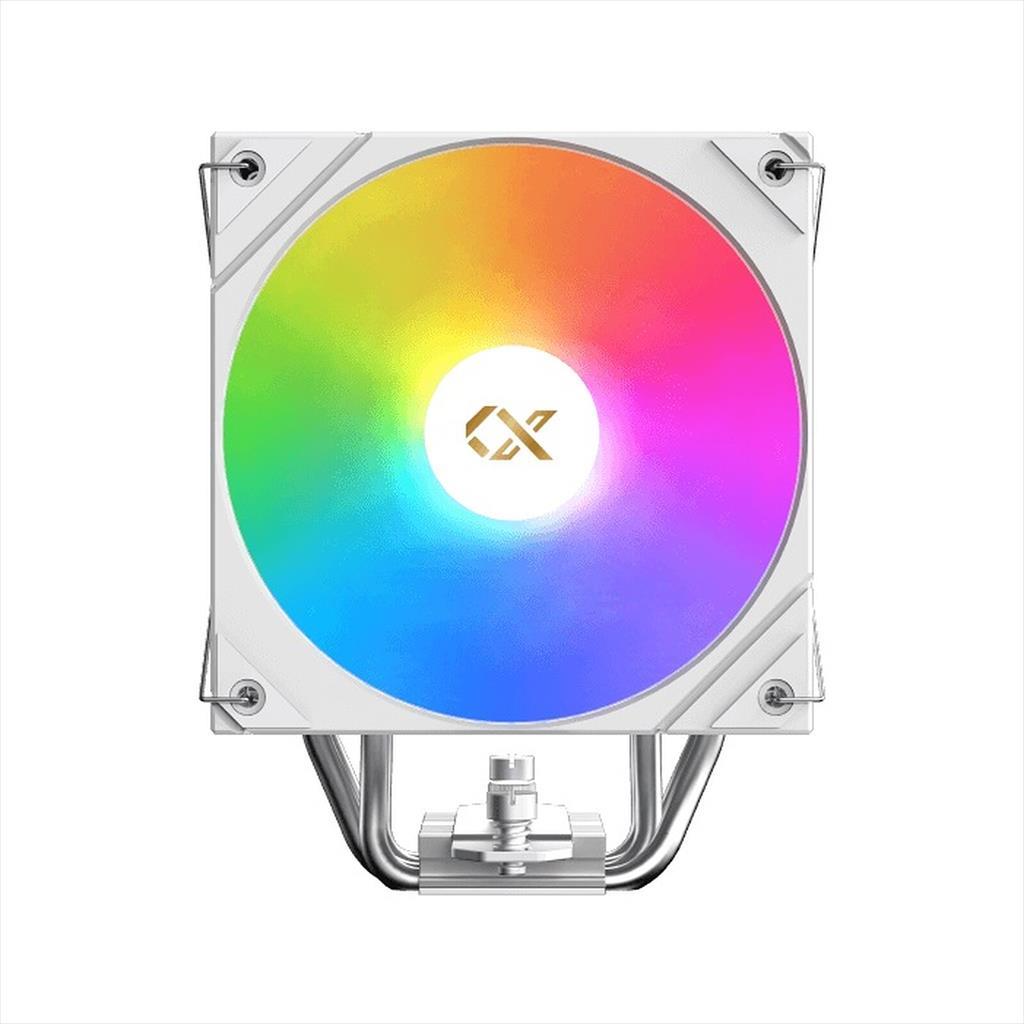 COOLERS CPU XIGMATEK AK4 DIGITAL ARCTIC, w/display top cover, 4 HEAT PIPES, ARGB PWM FAN, Intel  LGA 1700/1200/115x, AMD AM5/AM4, TDP 210W, White, EN45899