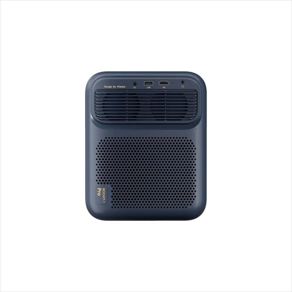PROJECTOR WANBO MOZART 1 PRO Android TV 11, 900Ansi, 3000:1 FHD (1920x1080),  16:9 , 4:3, HDMI, USB 2.0, AUX, WIFI 6, BT 5.0, 2GB RAM,16GB Storage, w/speakers, Blue