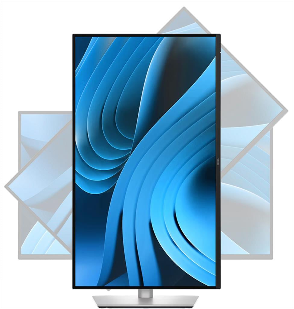 MONITOR 27" DELL P2725QE, 4K 3840 x 2160, 16:9,IPS, 100Hz, 5ms, 2x TYPE-C, 3xUSB 3.2 Gen1, HDMI, DP, RJ45