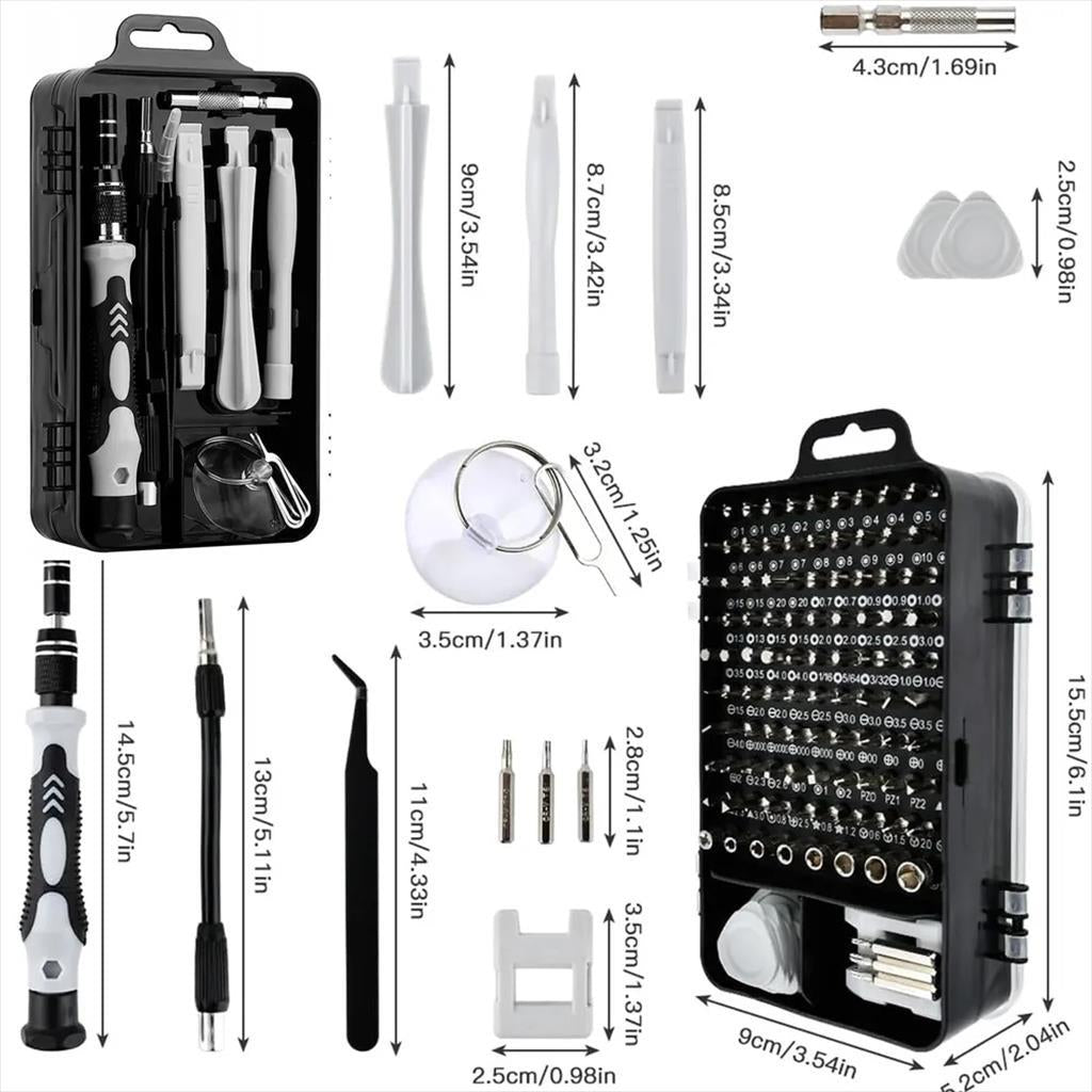 TOOL EXTRALINK 118W1-1309 Precision Screwdriver Toolkit 118 in 1