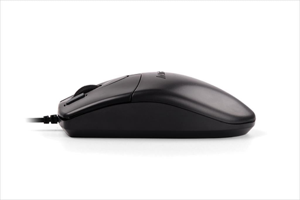 MOUSE WIRED USB A4TECH OP-620D, Black