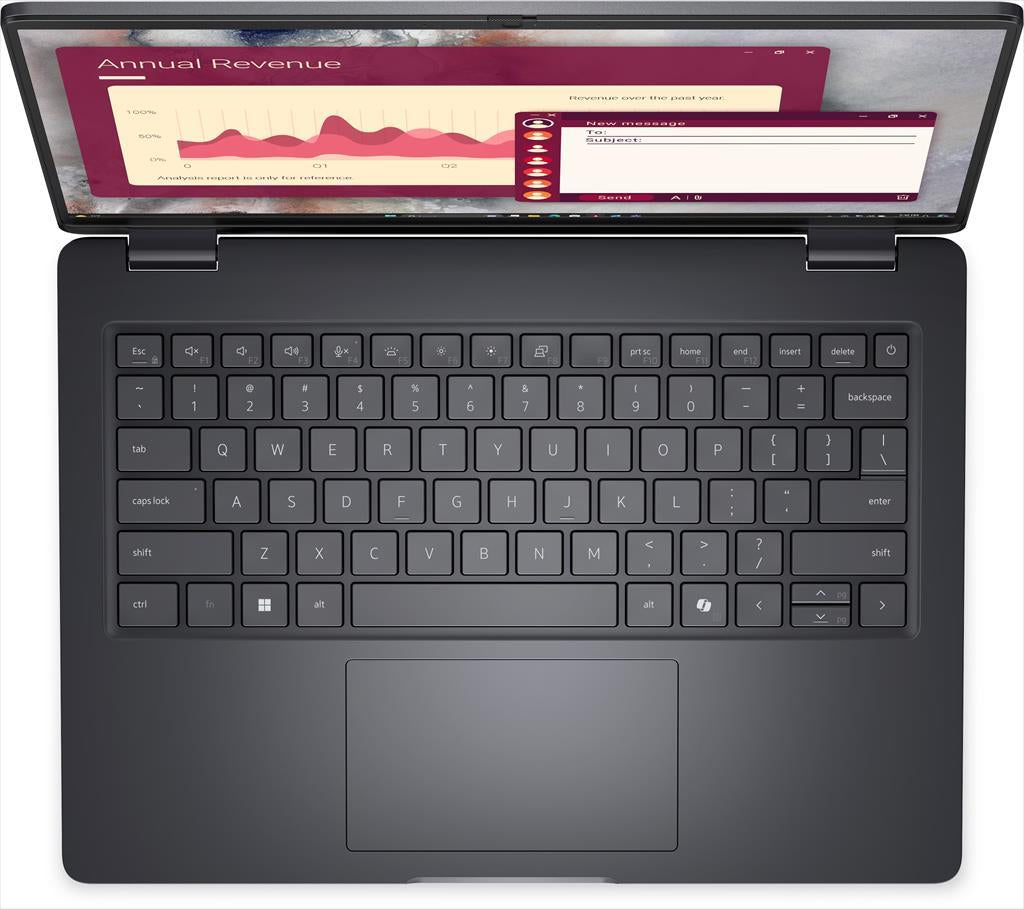 NOTEBOOK 14" DELL PRO14 Intel Core 5 120U/8GB RAM DDR5 5600Mhz/ 512 GB SSD M.2 NVMe/FULLHD+ (16:10) IPS/BT/Backlit KB/Thunderbolt 4/RJ45/PC14250