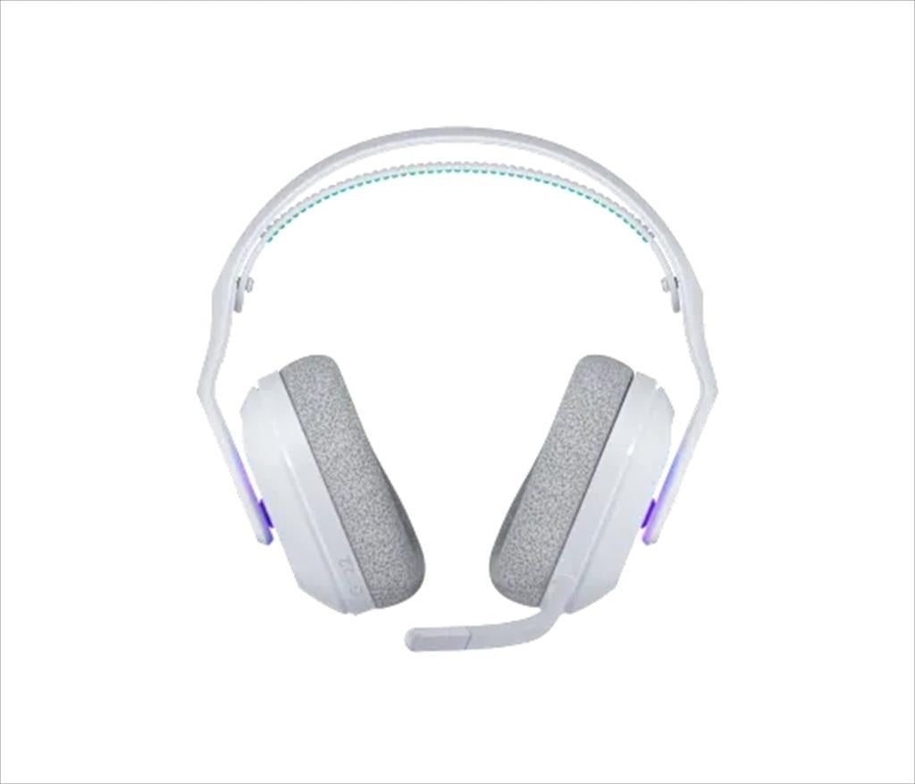HEADPHONES LOGITECH Gaming-Headset G522 Wireless LIGHTSPEED RGB w/removable microphone 981-001550, White