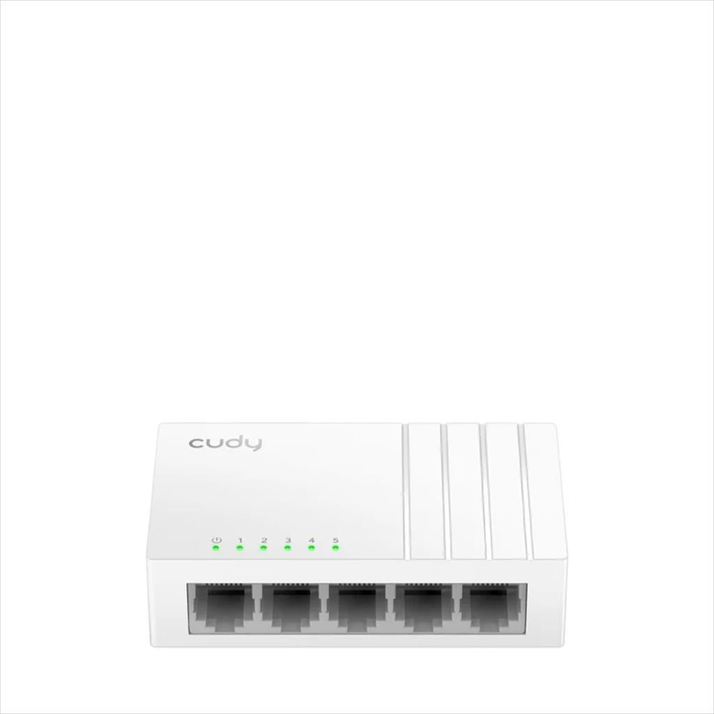 NET Switch CUDY 5-port Gigabit GS105U Type-C power, plastic
