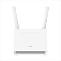 NET ROUTER WIRELESS  DUAL BAND AX3000 CUDY LT15E 4G Fast Wifi 6 w/ 2 antennas, x1 GIGABIT WAN port, x4 GIGABIT LAN ports, WHITE