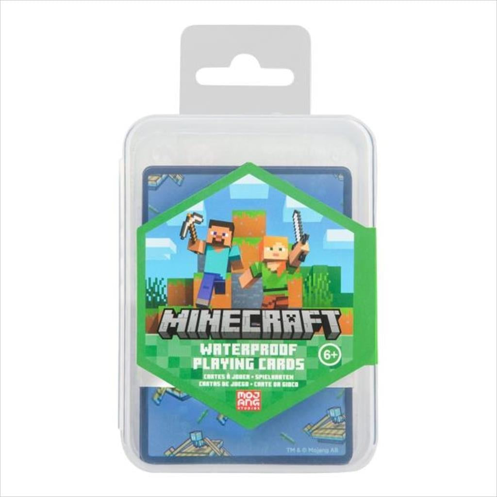 PLAYING CARDS PALADONE MINECRAFT WATERPROOF PP14949MCF