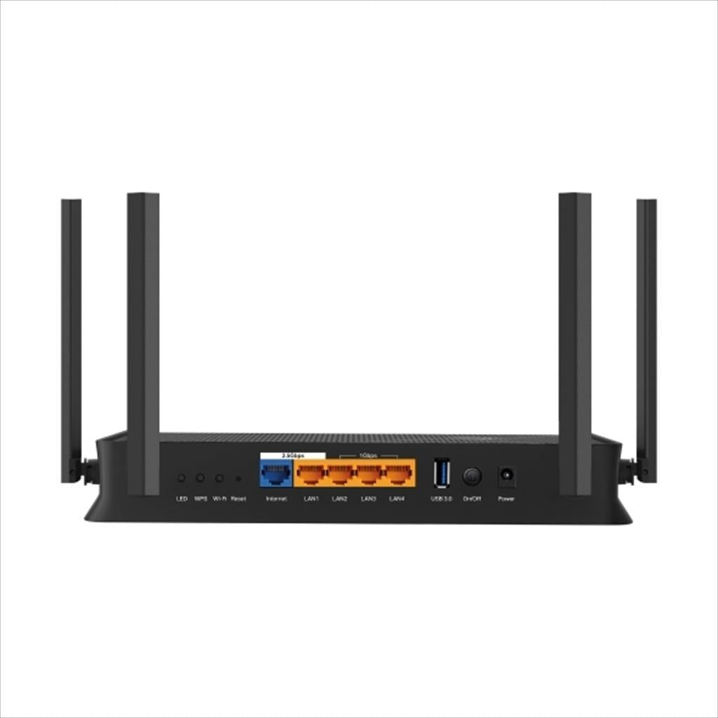 NET ROUTER Wireless TP-LINK ARCHER BE230, BE3600, Wi-Fi 7, Dual Band, 2x 2.5G ports, 3xGb ports, 5GHz, USB 3.0 port, MU-MIMO, w/ 4 antennas