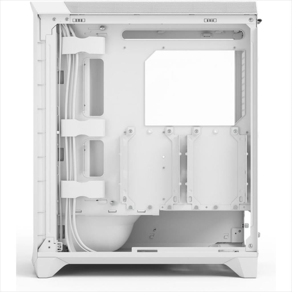 CASE FRACTAL DESIGN E-ATX Mid-Tower MESHIFY 3 WHITE, 3x140mm Momentum fans, w/WINDOW, TG Clear Tint, Front Mesh, FD-C-MES3A-04