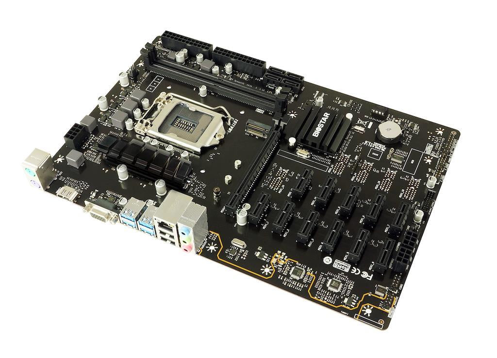 MB 1151 TB360-BTC PRO 2.0 BIOSTAR 2xDDR4 2666Mhz, VGA, HDMI, PCIex16, 11xPCIex1, M.2, 4xSATA, GbLan