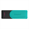 USB Flash Drive 3.2 Gen1 128GB KINGSTON DATA TRAVELER EXODIA S, Black/Blue, DTXS/128GB