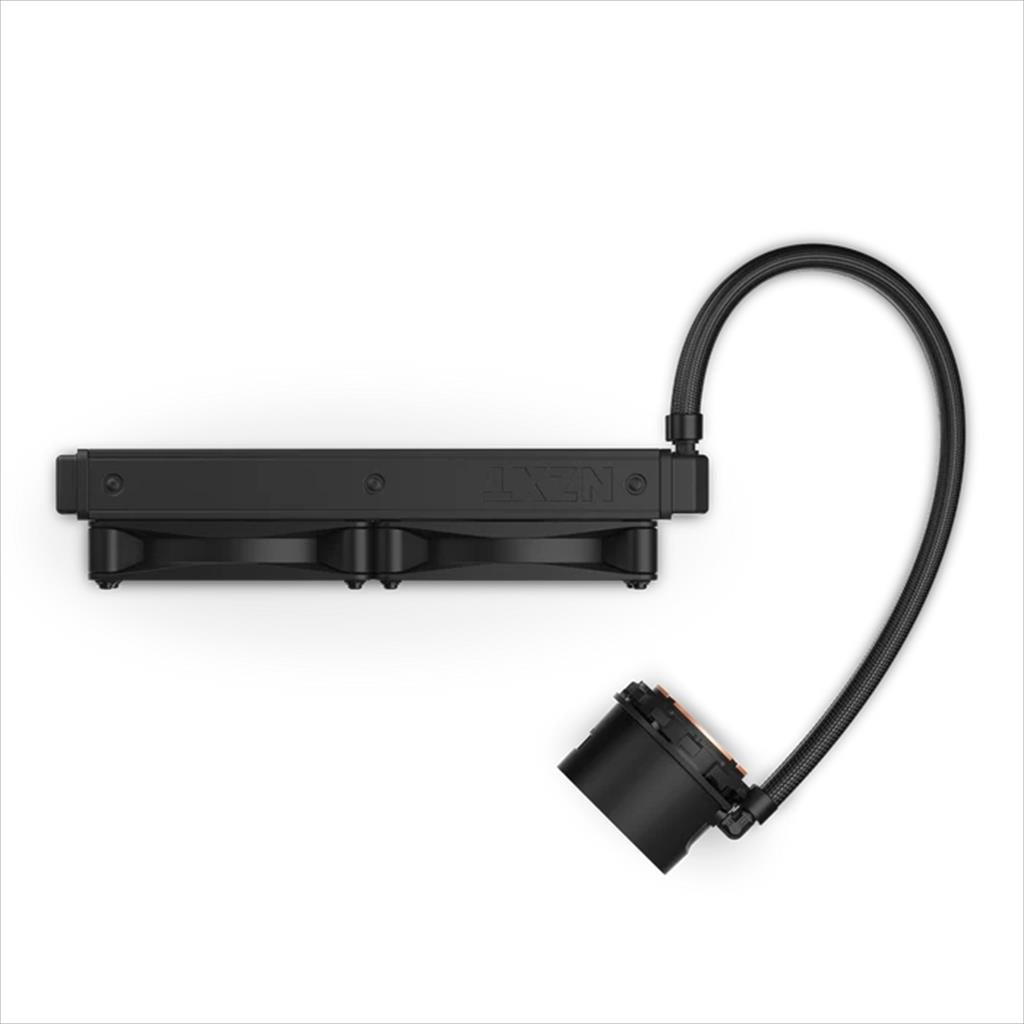 COOLERS CPU AIO NZXT Kraken 240, 2x120mm F120P fans, w/1.54" LCD display, RL-KN240-B1, matte black