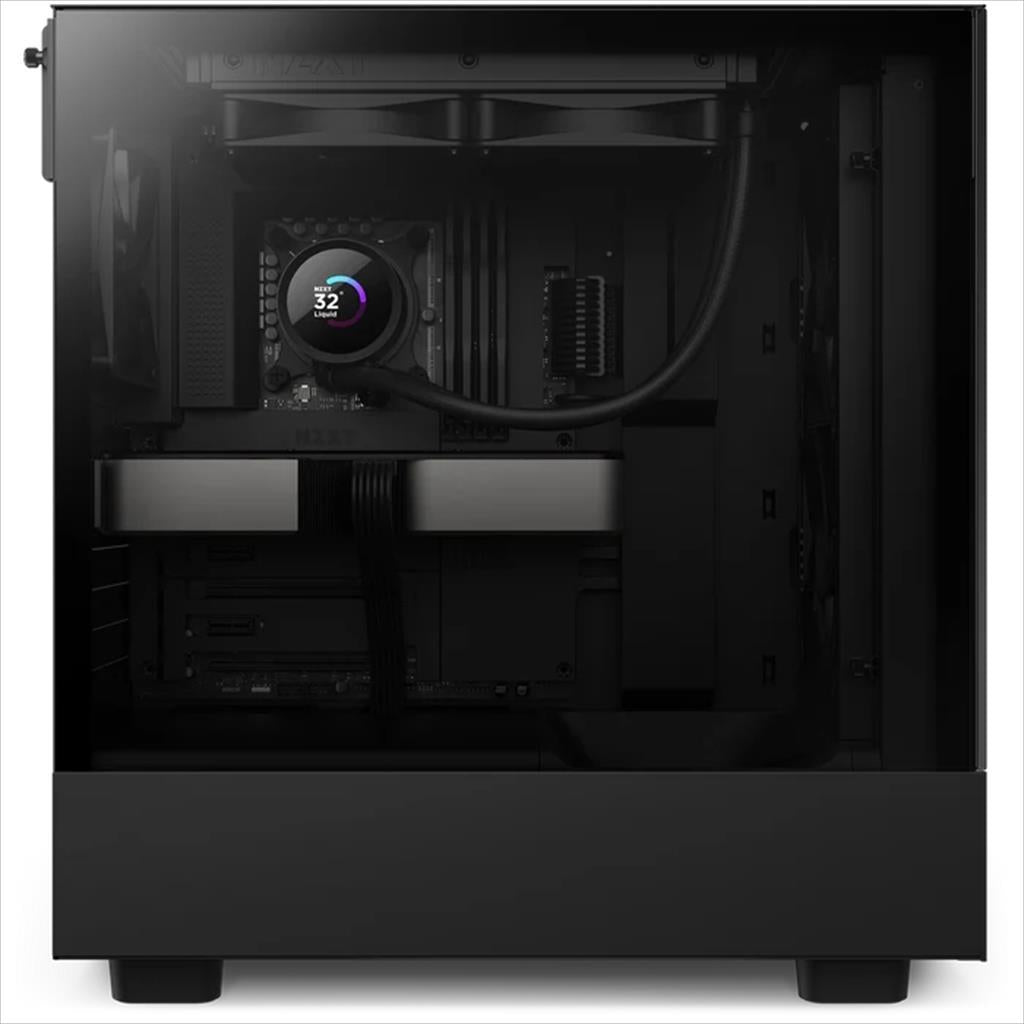 COOLERS CPU AIO NZXT Kraken 240, 2x120mm F120P fans, w/1.54" LCD display, RL-KN240-B1, matte black