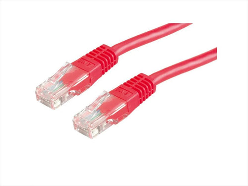 CABLES NET PATCH UTP CAT6 0.5m red Secomp, 21.99.1521-250