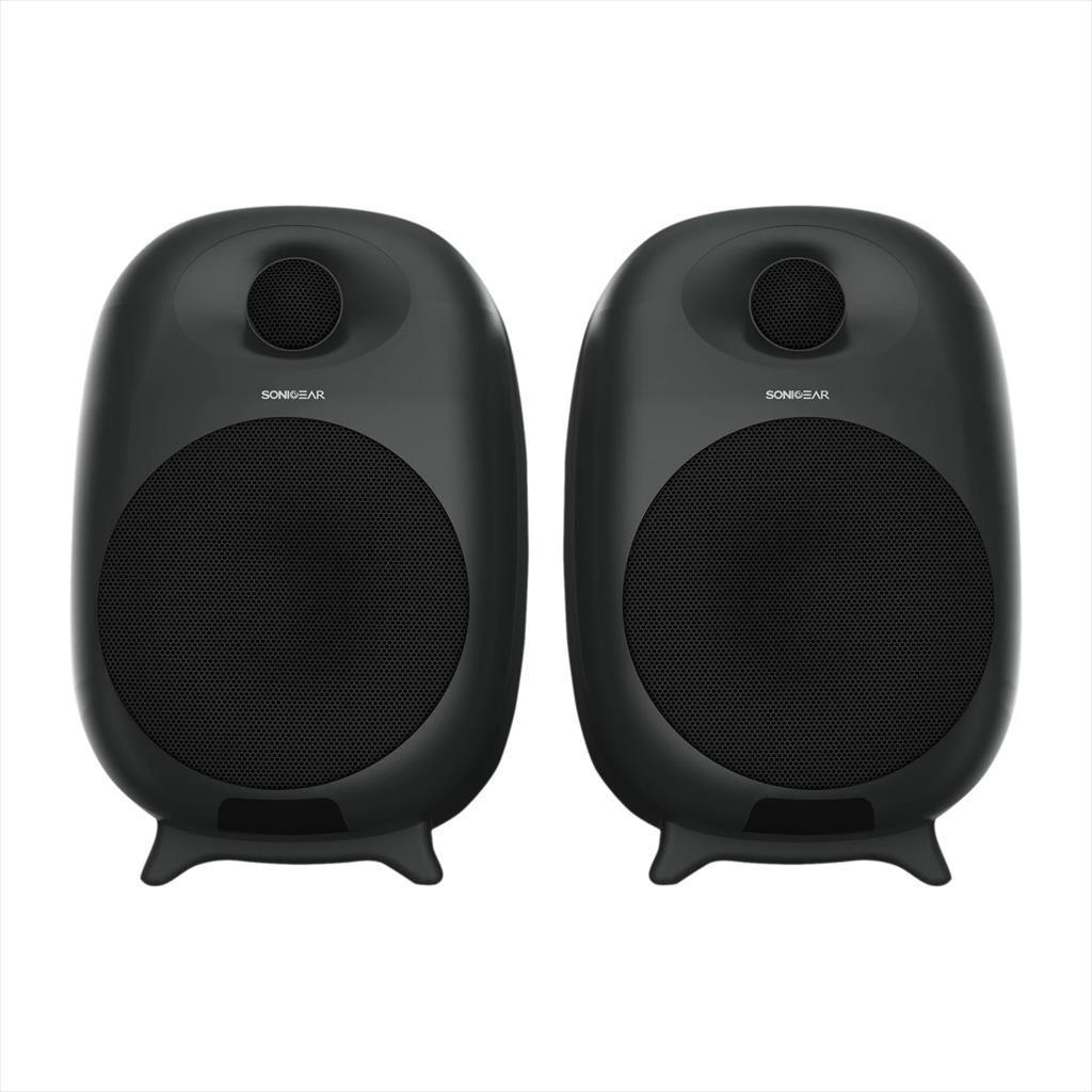 SPEAKERS 2.0 SONICGEAR STUDIO POD V-HD, 80W RMS, BT 5.0, Aux, Remote control, Black