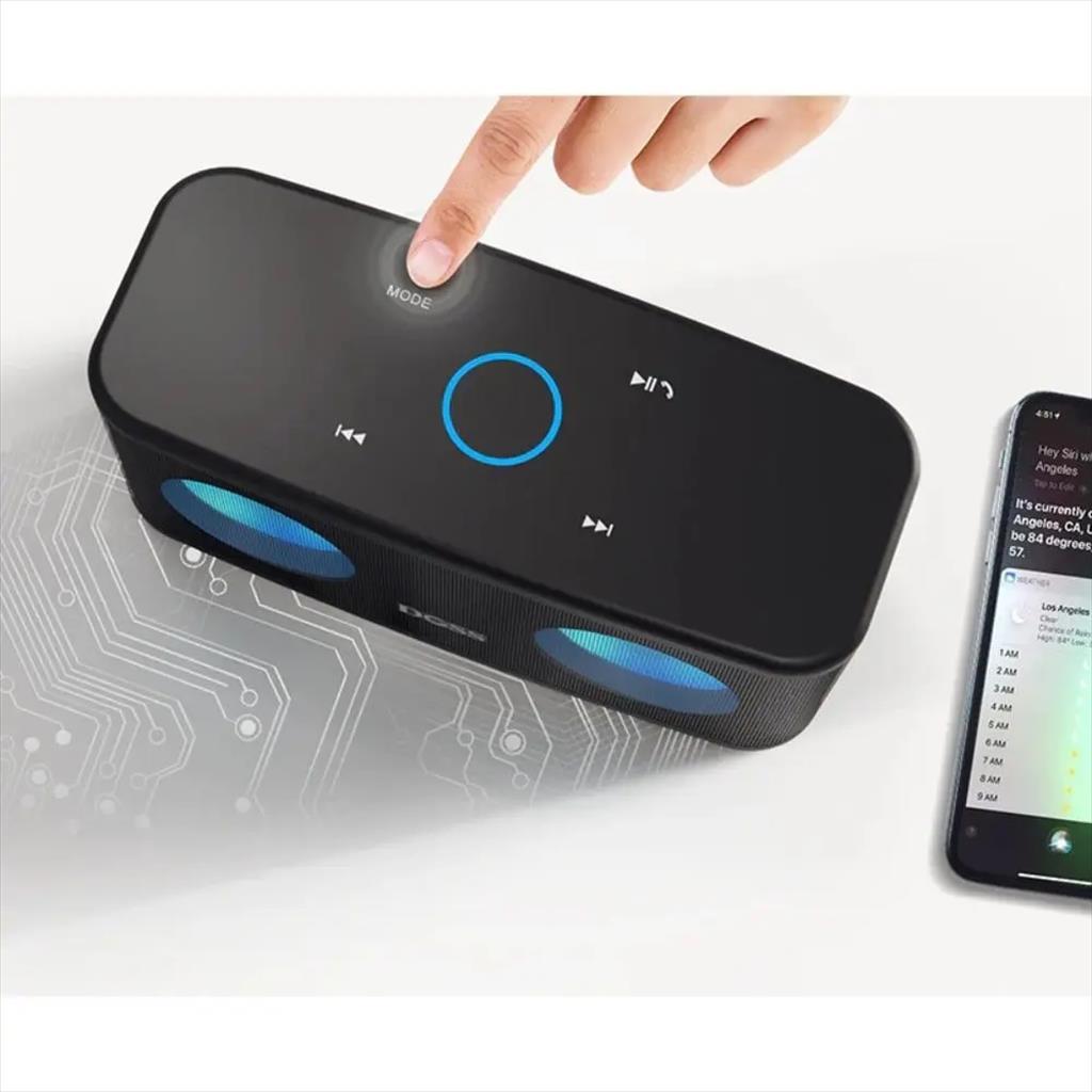 SPEAKERS BLUETOOTH DOSS SOUNDBOX PLUS WB-269 V5.0 16W (up to 20 hours) IPX5, USB, BT, Black