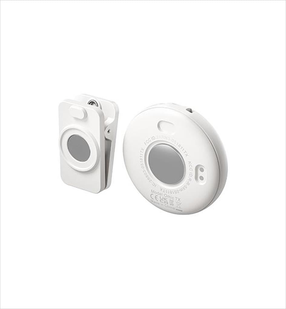 MICROPHONE WIRELESS SYSTEM BOYA OMIC U Dual-Channel 2xMIC, USB-C receiver, White
