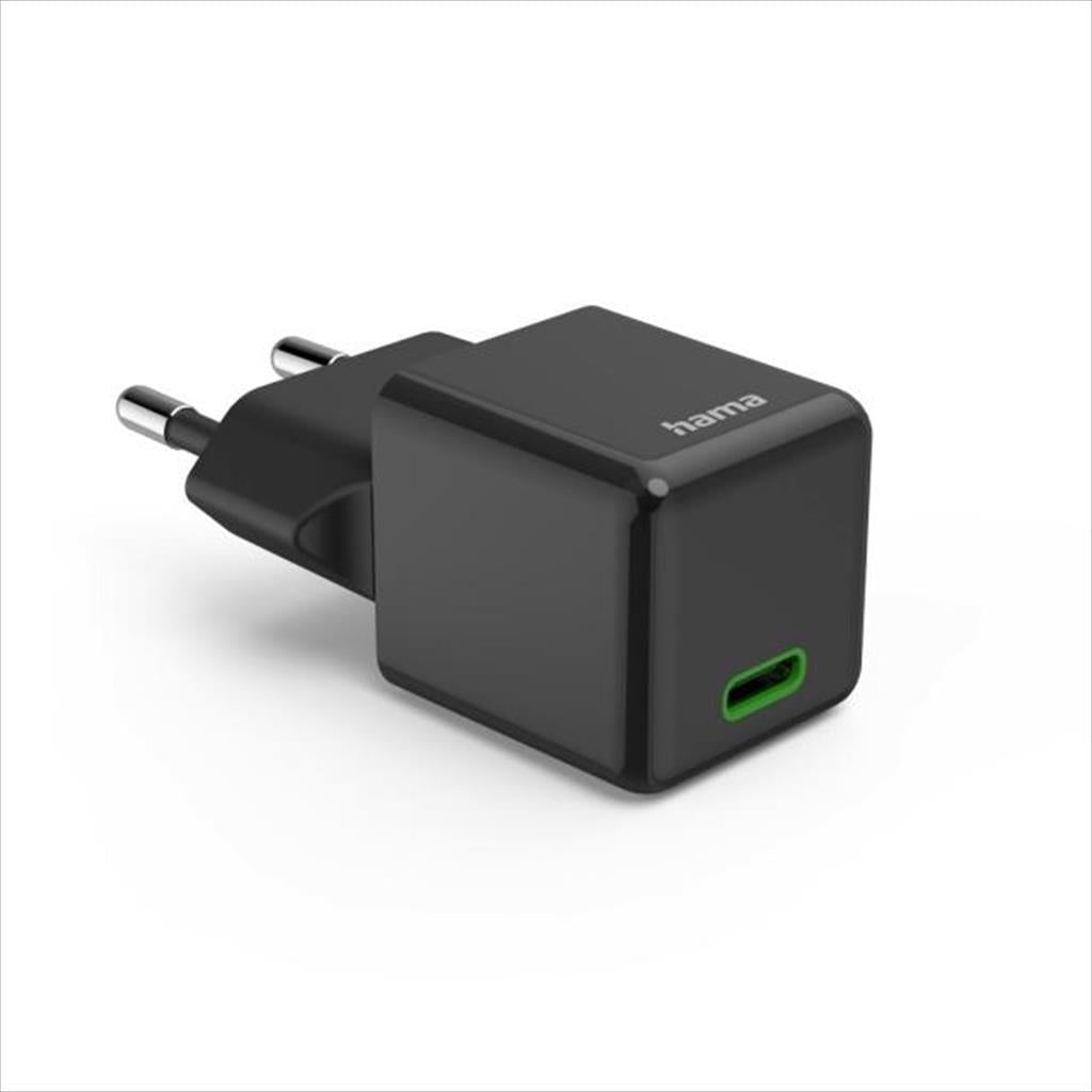 PHONE CHARGER HAMA FAST CHARGE Type-C 25W Black, 201985