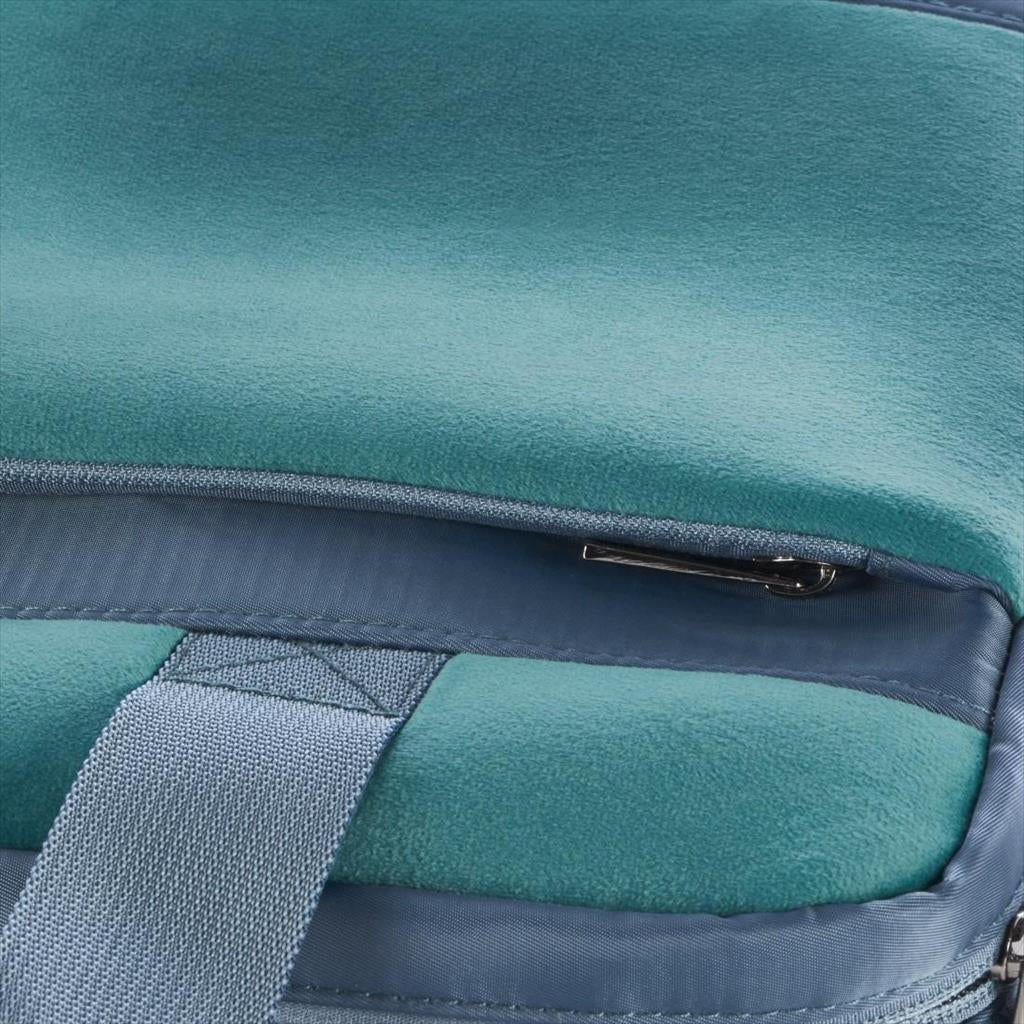 BAG NB HAMA VELVET (13.3"- 14.1"), PETROL BLUE, 217257