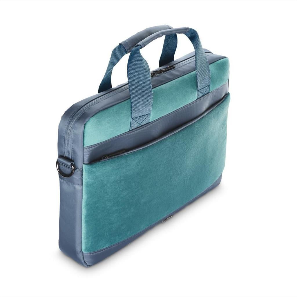 BAG NB HAMA VELVET (15.6"- 16.2"), PETROL BLUE, 217260