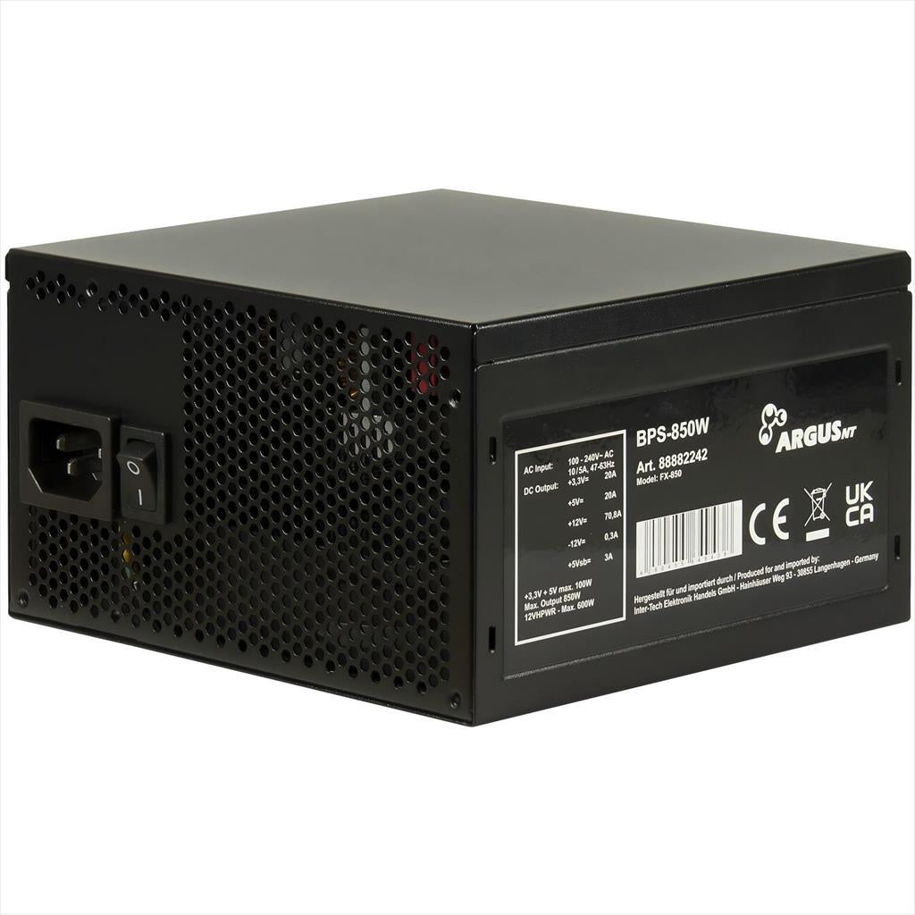 PSU 850W INTER TECH ARGUS BPS-850, 80+ BRONZE, Active PFC, 88882242