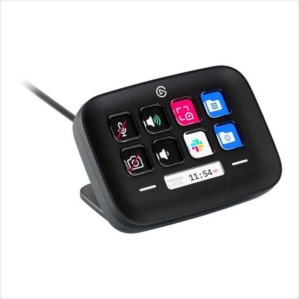 STREAM DECK NEO ELGATO, x8 LCD keys, BLACK ELGATO-10GBJ9911