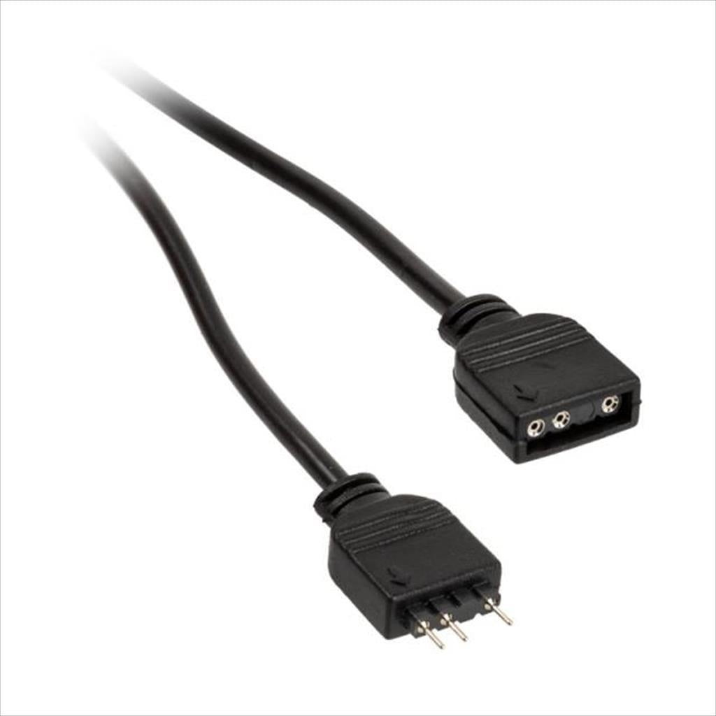 CONVERTOR EXTENSION CABLE FOR 5V 3-pin ARGB ACCESSORIES (50cm) KOLINK BLACK